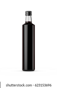 Balsamic Vinegar Bottle With Screw Top 3d Render