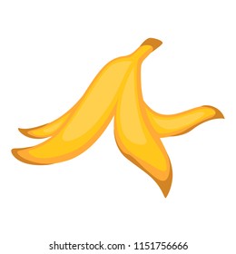 Banana Peel Organic Garbage Waste Icon Stock Illustration 1151756666 ...