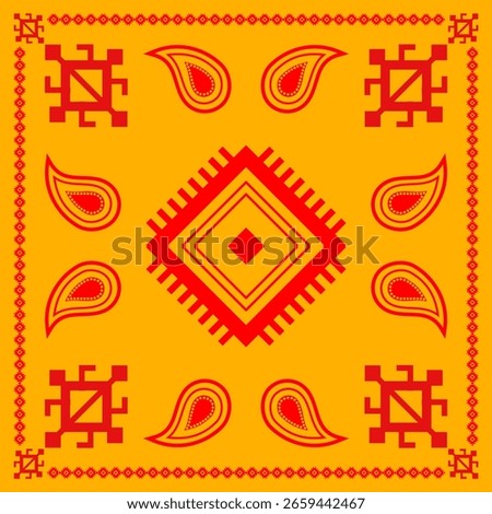 Bandana, headscarf bandana, headscarf pattern