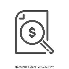 Banking and finance related icon outline and linear symbol.	
 - Powered by Shutterstock