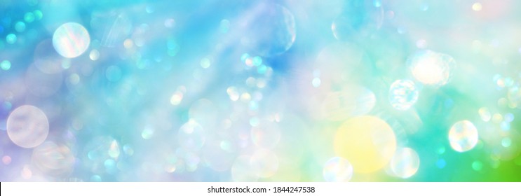 Banner Abstract Lights, Background Energy Healing