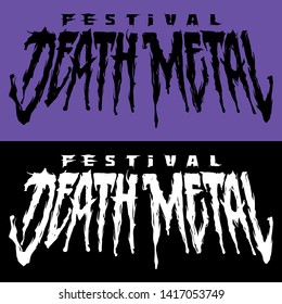 Banner For Death Metal Music Festival