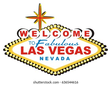 banner of Las Vegas with black circuit