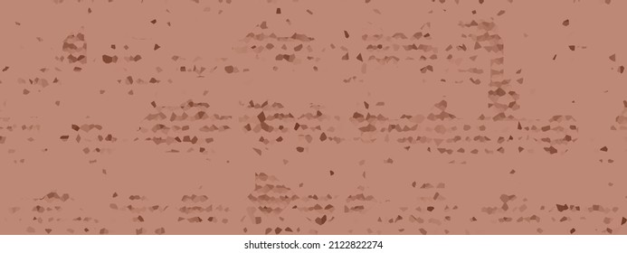 Banner, Random Geometric Shapes With Cinnamon Stick Color. Random Pattern Background. Texture Cinnamon Stick Color Pattern Background.