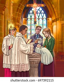 Baptism Seven Sacraments