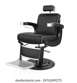 Barber Chair Isolated. 3D render - Powered by Shutterstock