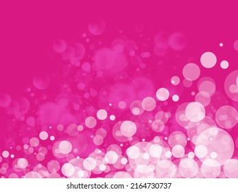 Barbie Pink lights de-focused background, Blurred Lights on Barbie-Pink background