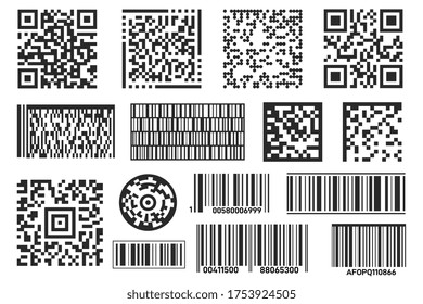 Barcode Bar Code Label Isolated Scan Stock Illustration 1753924505 ...