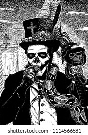 488 Baron samedi Images, Stock Photos & Vectors | Shutterstock