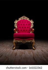 Baroque Chair on Stage 