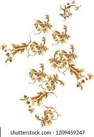 Baroque Gold Leaf Frame 