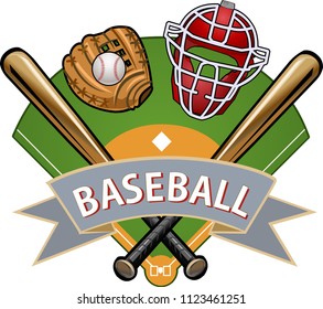 Baseball Game Label Stock Illustration 1123461251 | Shutterstock