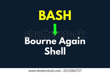 BASH Meaning, Bourne Again Shell