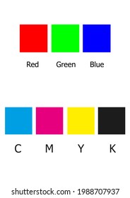 Basic Chart Color Learning Starter Stock Illustration 1988707937 ...