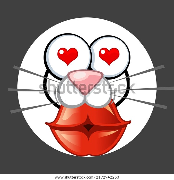 Basic Meme Fun White Black Background Stock Illustration 2192942253