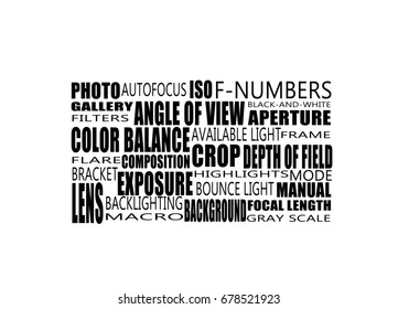 Basic Photography Learning Stock Illustration 678521923 | Shutterstock