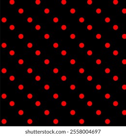 The basic striped, polka dot background comes in a red, black and brown theme.