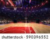 basketball arena background