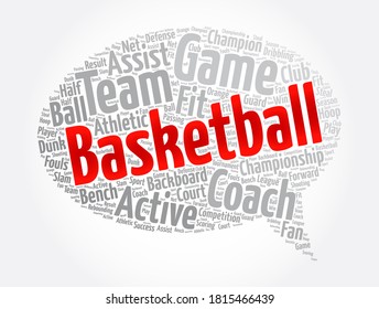 736 Basketball word cloud Images, Stock Photos & Vectors | Shutterstock