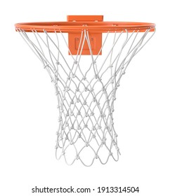 Basketball Rim Generic 3D illustration on white background