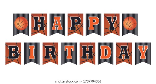 Basketball Birthday Images Stock Photos Vectors Shutterstock