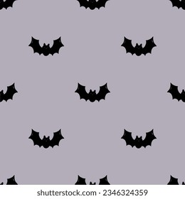 bat, halloween, october, seamless, pattern