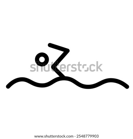 Similar – Image, Stock Photo Bathing beach with sign