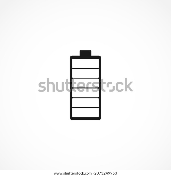 battery icon. battery icon on white background for\
web and mobile