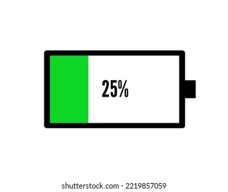 Battery Status Indicator For Showing How Much Battery On Your Device