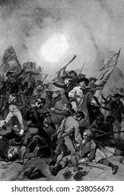 The Battle Of Bunker Hill, June 17, 1775