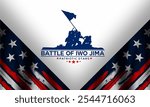 The Battle of Iwo Jima was a World War II conflict between the United States and Japan that took place from February 19 to March 26, 1945