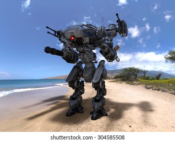 Battle Robot Stock Illustration 304585508 | Shutterstock