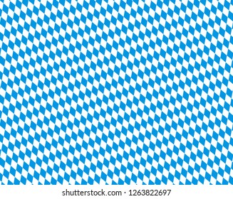 Bavarian Background Pattern Blue White Diamond Stock Illustration ...