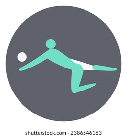 Beach volleyball competition icon. Sport sign.  - Powered by Shutterstock