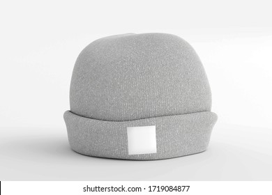 Beanie Mockup - 3d Rendering