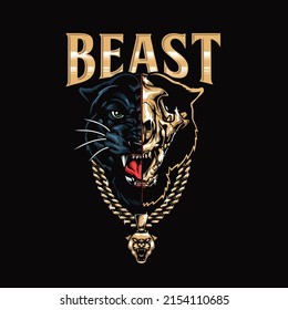 Beast A Black Panther Poster