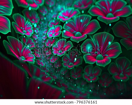 beautiful abstract flower wallpaper stock illustration royalty beautiful abstract