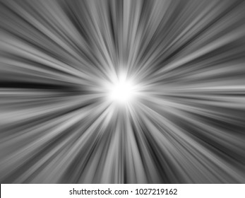 Beautiful Abstract Gray Sun Rays Background Stock Illustration ...