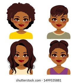 Black Woman Short Haircut Images Stock Photos Vectors