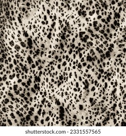 The beautiful of art leopard  Pattern