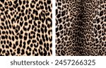 The beautiful of art leopard skin Pattern . Design for cover, fabric, textile, wrapping paper .