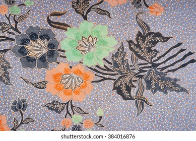 The beautiful of art Malaysian and Indonesian Batik Pattern