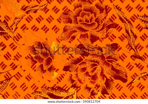 Beautiful Art Malaysian Indonesian Batik Pattern Stock Illustration 390812704 Shutterstock 