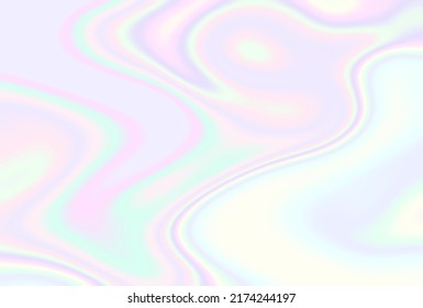 Beautiful Aurora Color Background Illustration