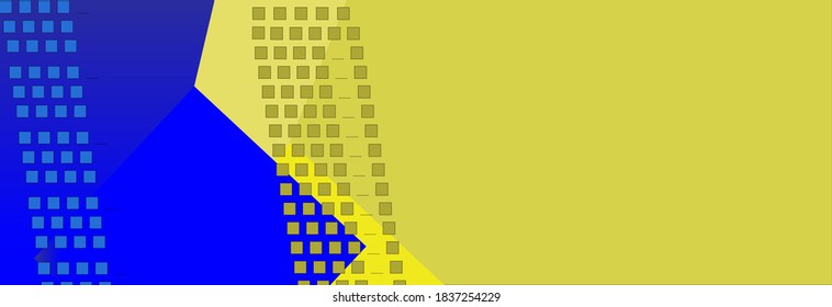 Beautiful blue and dark yellow background
