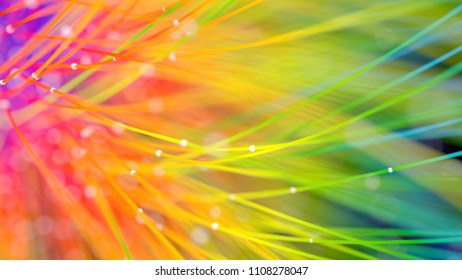 Beautiful Blurred Summer Or Spring Illustration. Colorful Bright Abstract Gradiant Background. Fresh Nature Backdrop