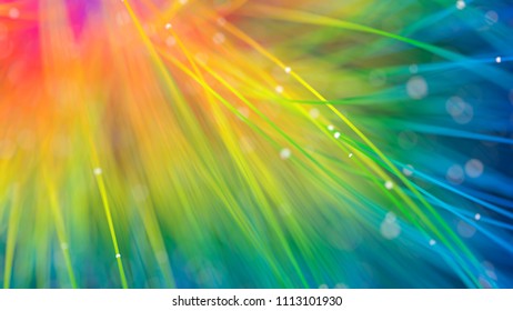 Beautiful Blurred Summer Or Spring Illustration. Colorful Bright Abstract Gradiant Background. Fresh Nature Backdrop