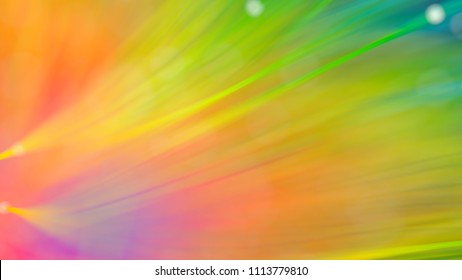 Beautiful Blurred Summer Or Spring Illustration. Colorful Bright Abstract Gradiant Background. Fresh Nature Backdrop