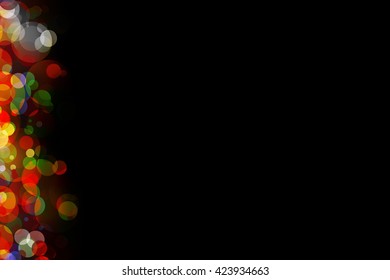 Beautiful bokeh for design work,Abstract Light Bokeh Background.