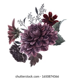 ダリア 黒 のイラスト素材 画像 ベクター画像 Shutterstock